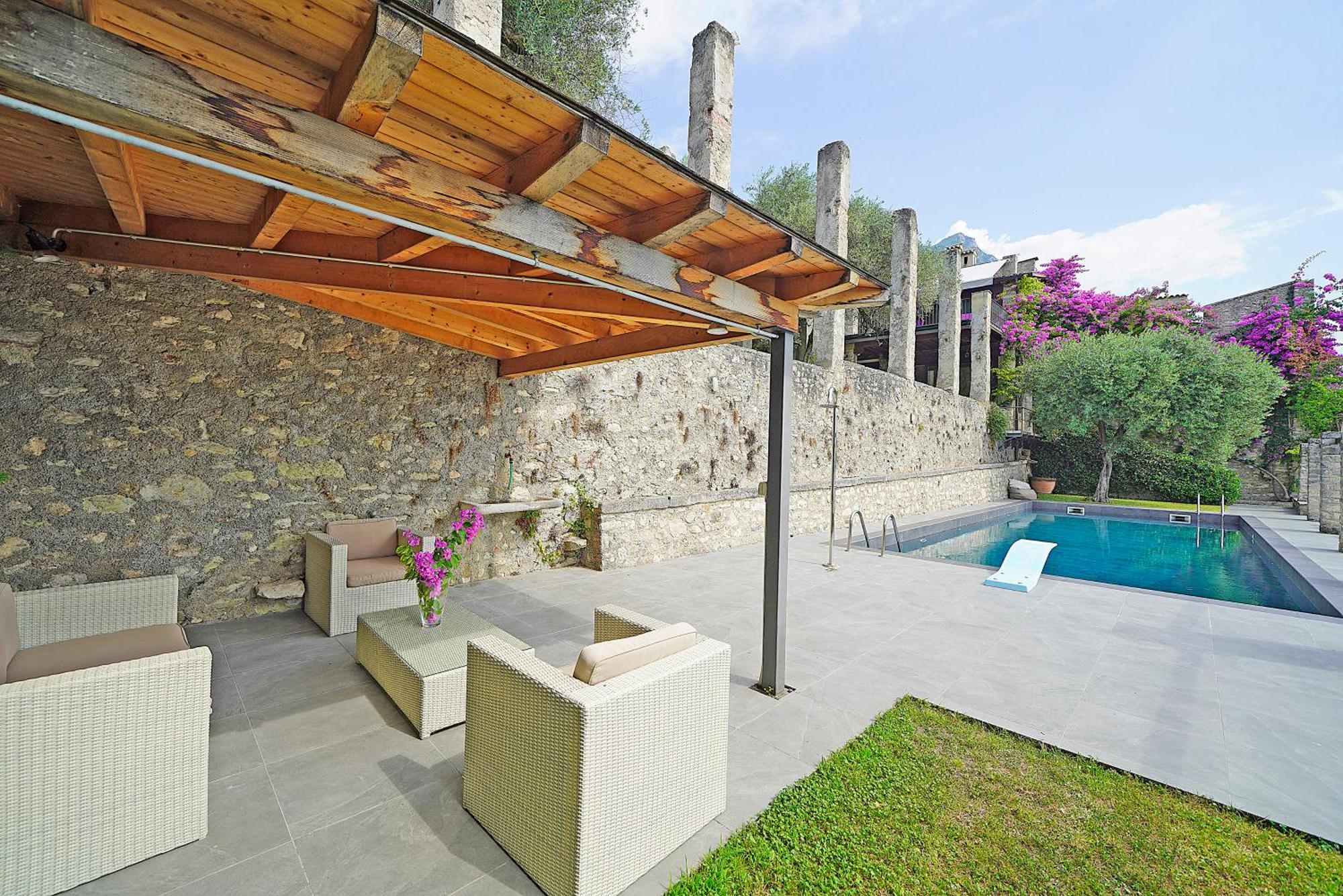Villa Rachele: Stunning Luxury Villa In Centre Gargnano With Private Pool And Breathtaking Views Exteriér fotografie