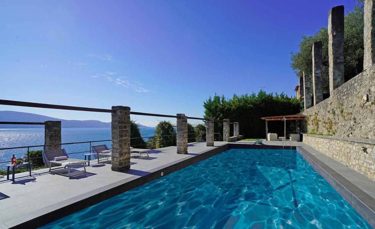 Villa Rachele: Stunning Luxury Villa In Centre Gargnano With Private Pool And Breathtaking Views Exteriér fotografie